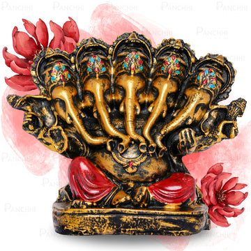 Ganesha Idol for Car Dashboard & Home Decor
