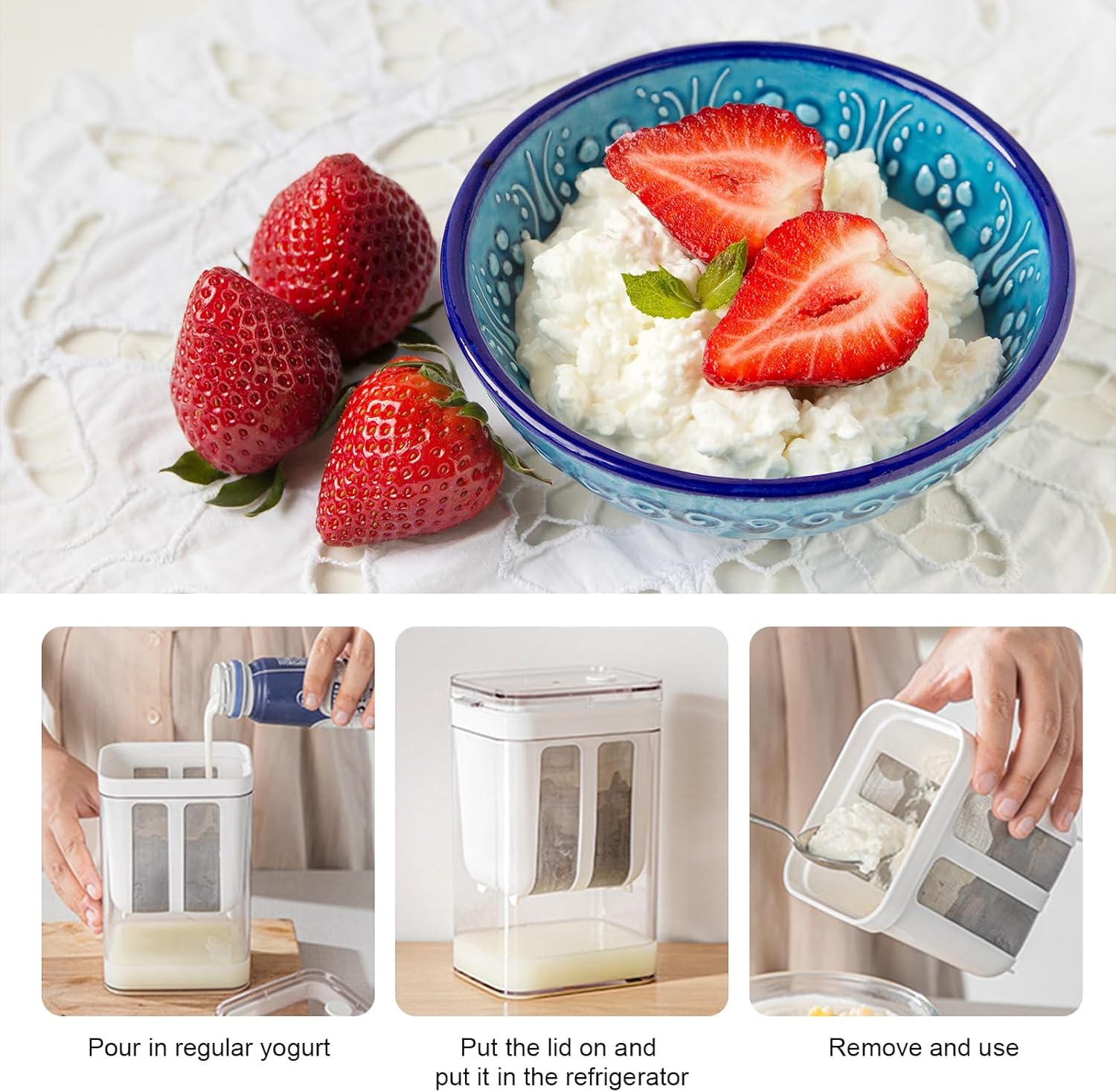 Multi Yoghurt Maker Strainer - 1100 ml