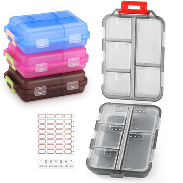 Portable Travel Pill Organizer
