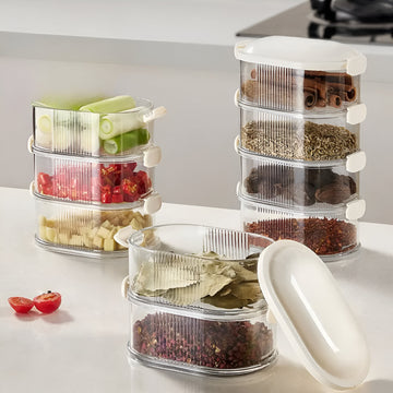 4 Layer Storage Containers With Lid