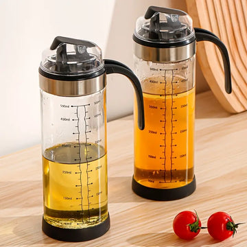 Oil Dispenser Bottle with Handle Auto Flip - 550ml