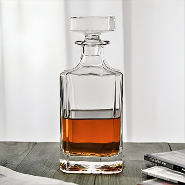 Whiskey Decanter with Stopper - 780 ml