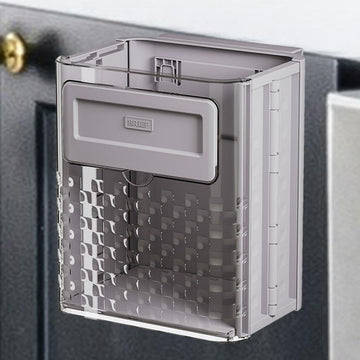 Wall Mount Foldable Dustbin for Kitchen & Bathroom