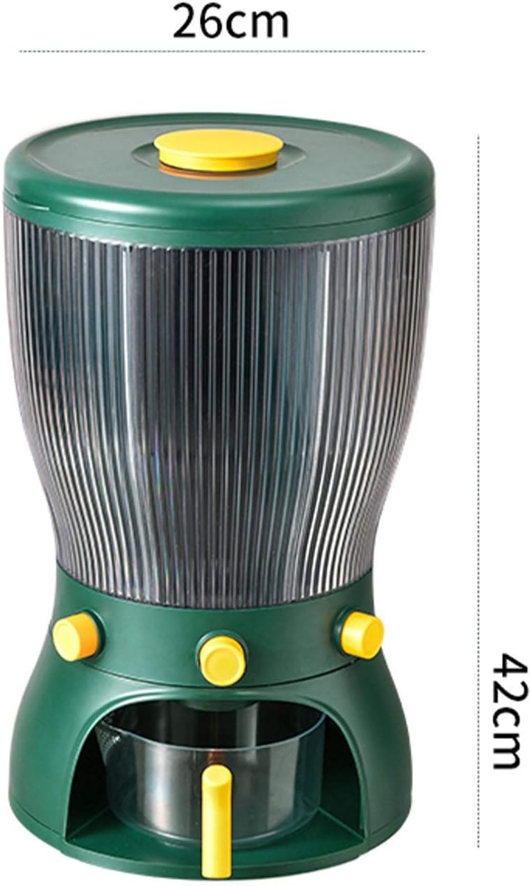 Rotating Food Storage Rice Dispenser
