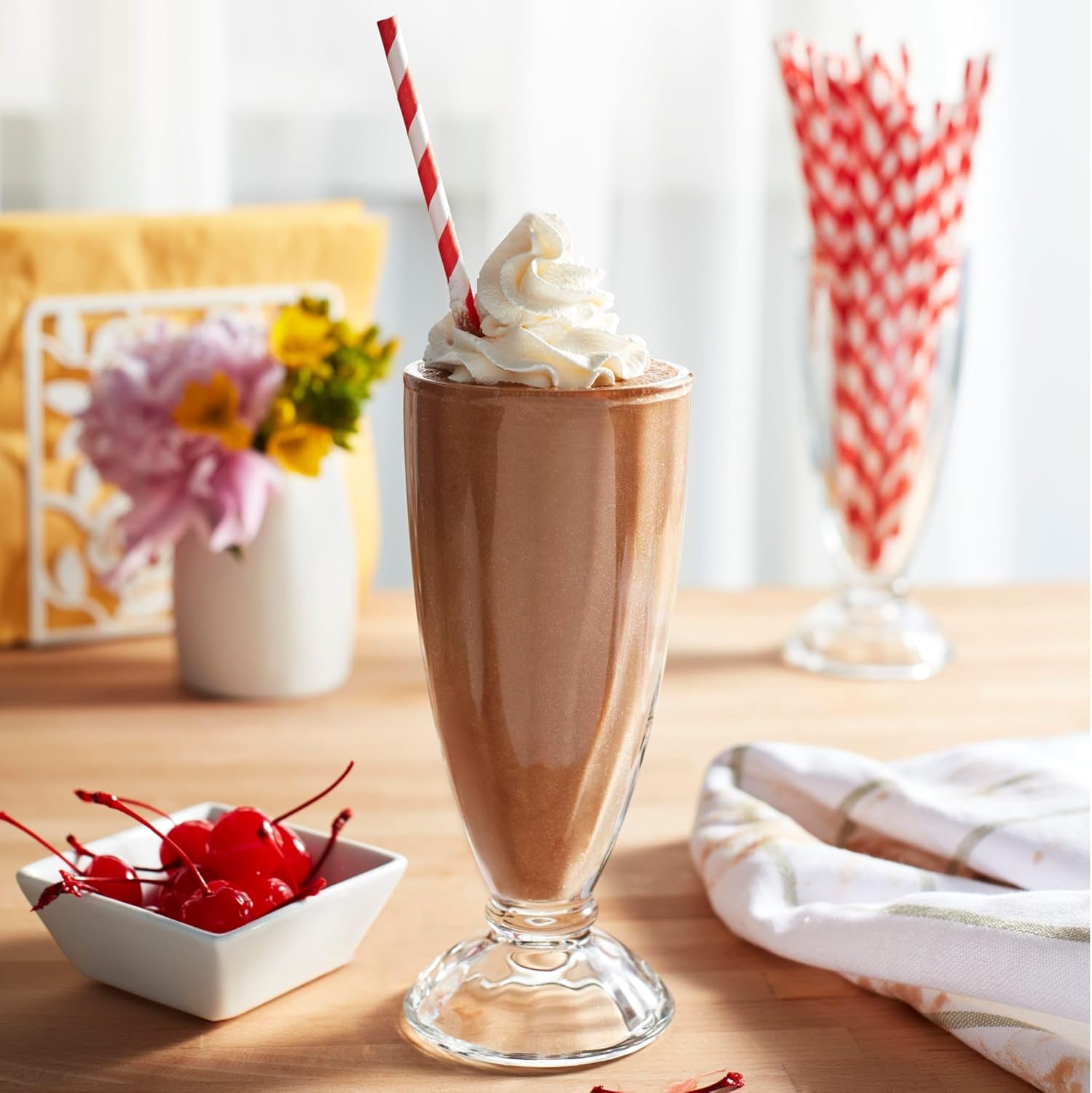Milk Shake Dessert Ice Cream Glass - 350ml
