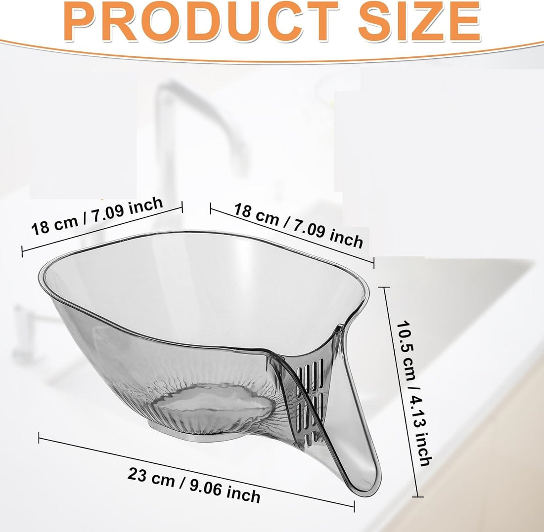 Multifunctional Washing Drain Baskets with Spout