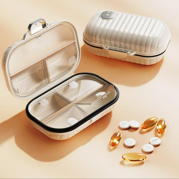Travel Pill Organizer 7 day Pocket Pharmacy