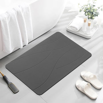 Non Slip Absorbent Floor Mat for Bathroom & Toilet
