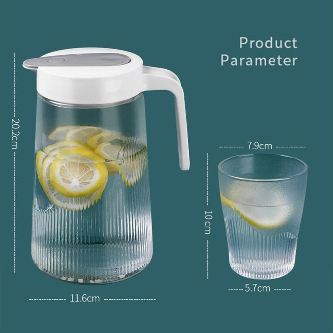 Jug with Glass Set of 5