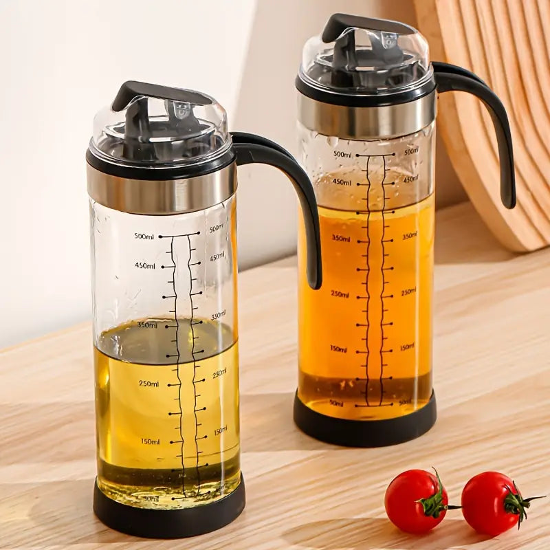 Oil Dispenser Bottle with Handle Auto Flip - 550ml