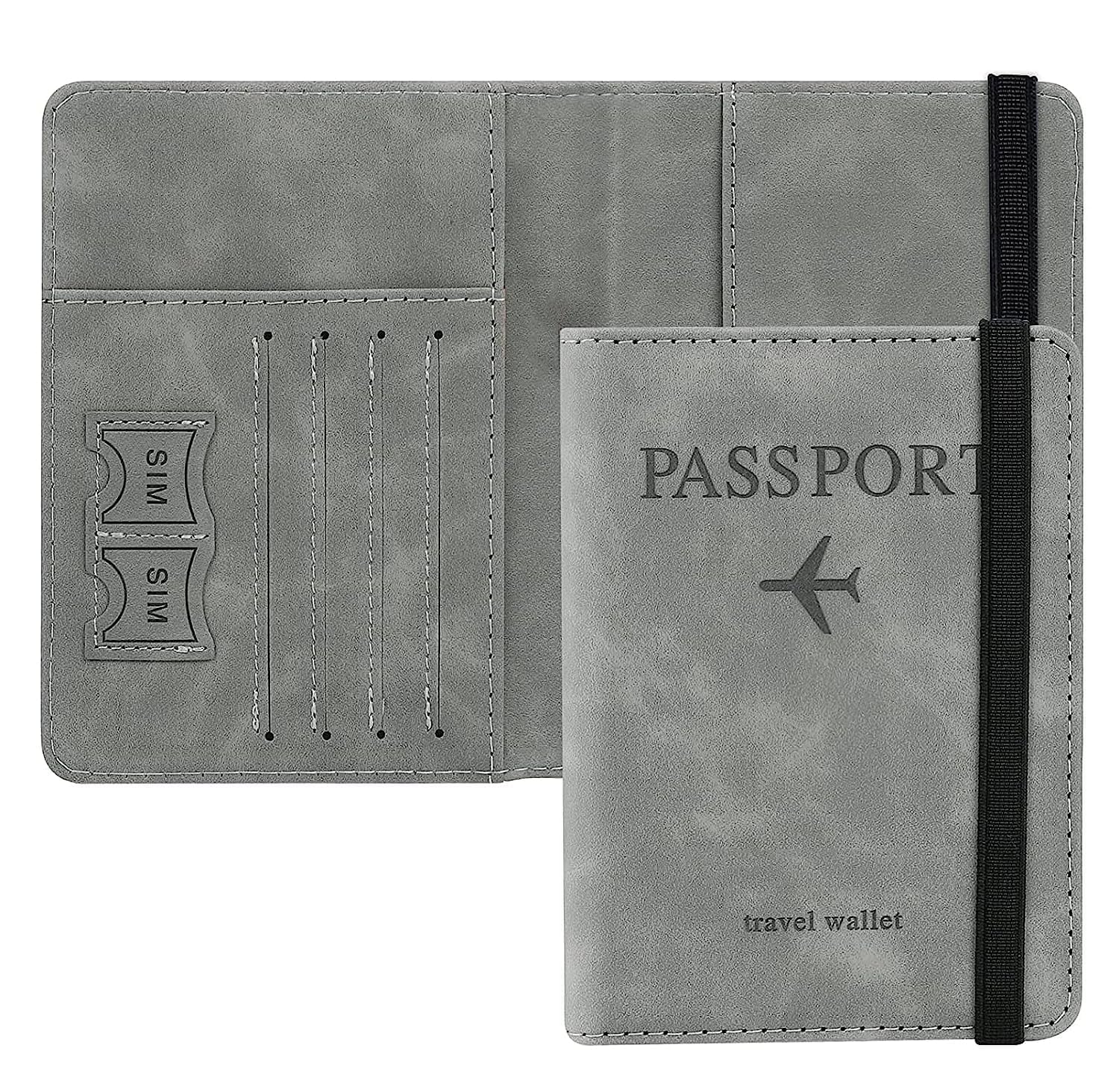 Passport Cover with Credit Card Slot
