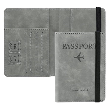 Passport Cover with Credit Card Slot