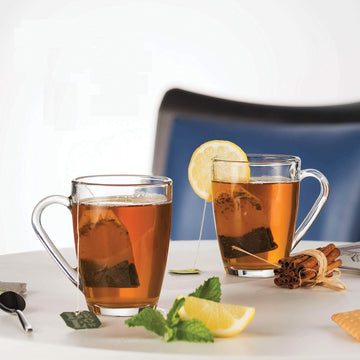 Glass Tea/Coffee Mug Set of 6 - 230ml