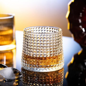 Rotating Whiskey Glass Pack of 6 - 200ml